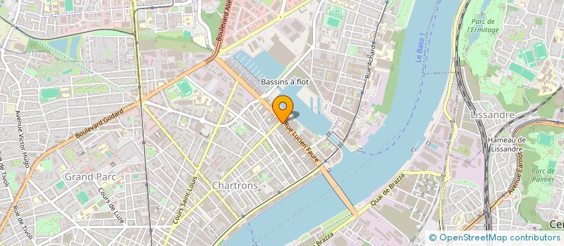 localisation de l'entreprise SCCV MARCHEPRIME- COTE D'ARGENT à BORDEAUX