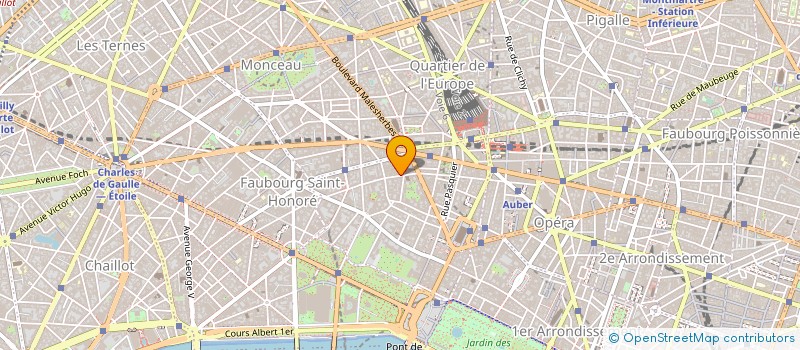 localisation de l'entreprise SCCV MAREIL MARLY à PARIS