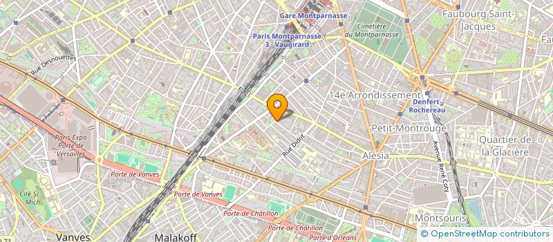 localisation de l'entreprise SCCV MARINE  PARIS