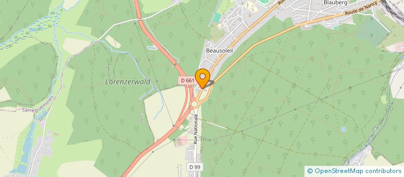 localisation de l'entreprise SCCV MARQUIS DE CHAMBORAND  SARREGUEMINES