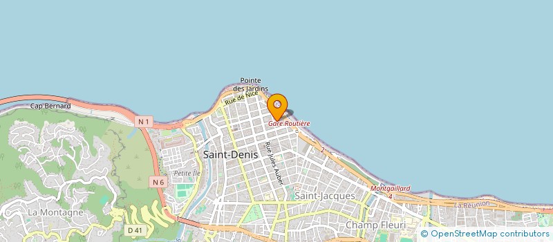 localisation de l'entreprise SCCV MARTIN-FLACOURT à SAINT-DENIS