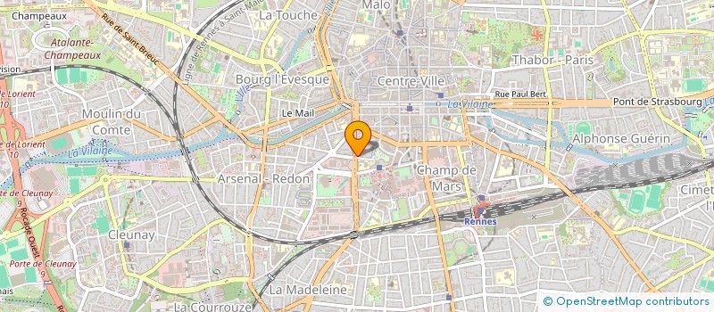 localisation de l'entreprise SCCV MAUPERTUIS à RENNES