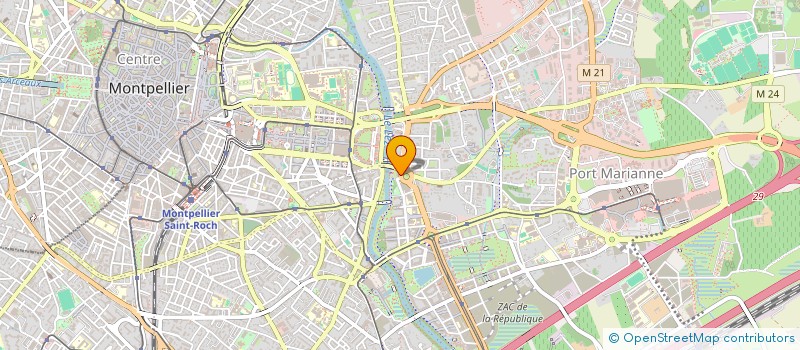 localisation de l'entreprise SCCV MAURICIA à MONTPELLIER