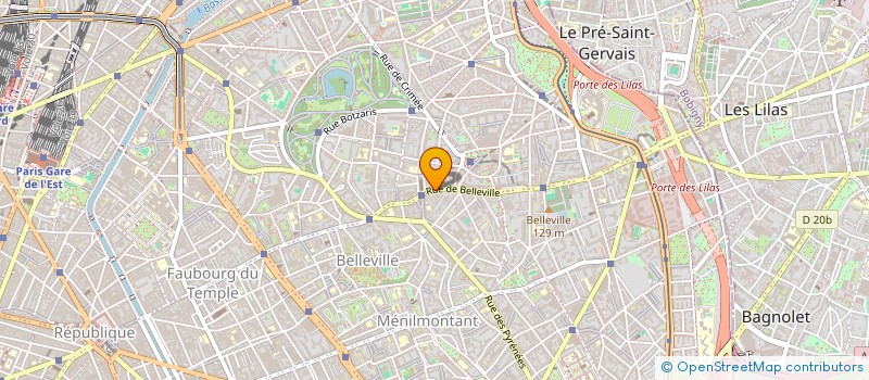 localisation de l'entreprise SCCV MELINGUE 19 à PARIS