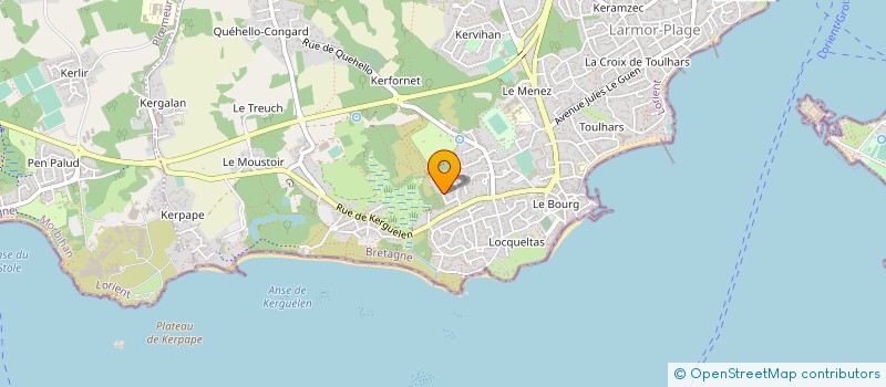 localisation de l'entreprise SCCV MELITE  LARMOR-PLAGE