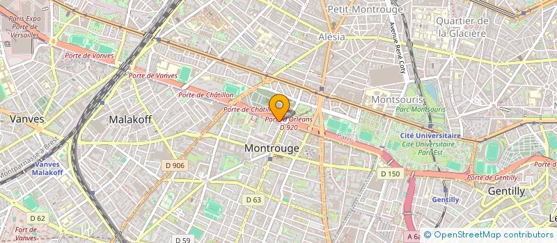 localisation de l'entreprise SCCV MENTON REQUIER à PARIS