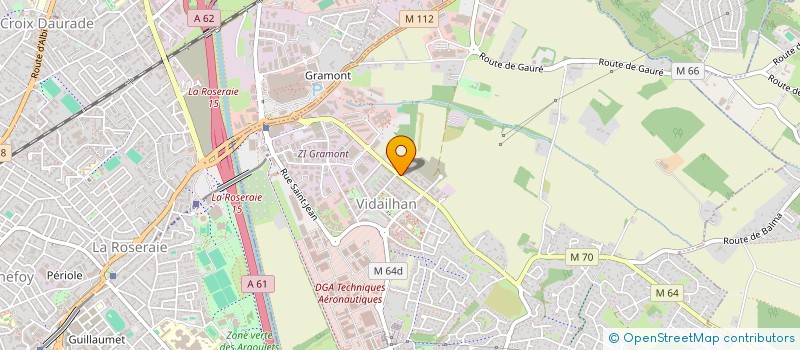 localisation de l'entreprise SCCV MERIGNAC KUBOA  BALMA