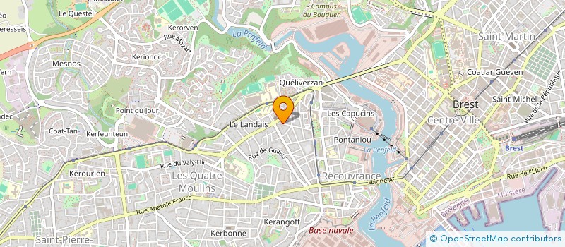 localisation de l'entreprise SCCV MESDOUN à BREST