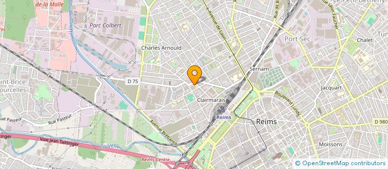 localisation de l'entreprise SCCV METZ-LUXEMBOURG à REIMS