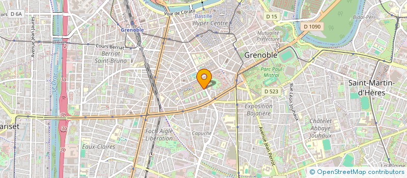 localisation de l'entreprise SCCV MEYLAN PLM 1  GRENOBLE