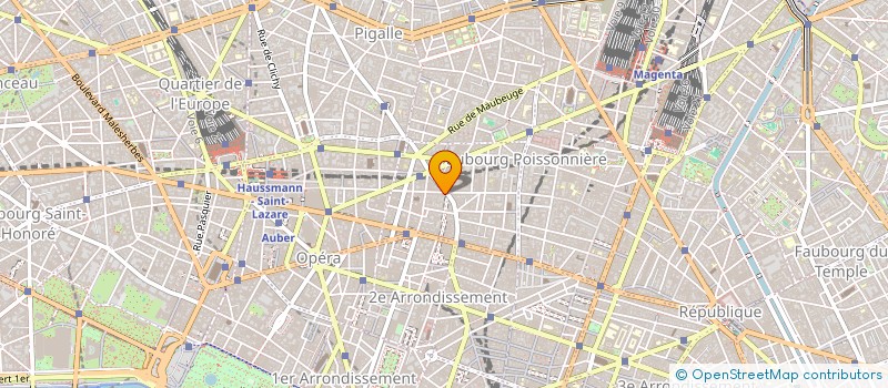 localisation de l'entreprise SCCV MITTERAND-PASTEUR  PARIS
