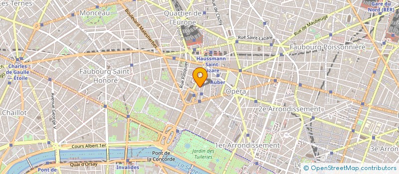localisation de l'entreprise SCCV MONTAGNE DU SALUT à PARIS