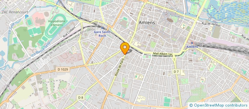 localisation de l'entreprise SCCV MONTAIGNE COM'BRETEUIL à AMIENS