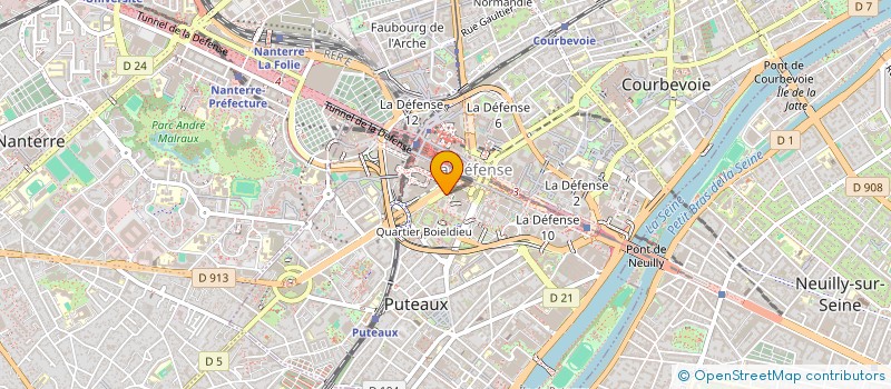 localisation de l'entreprise SCCV MONTIGNY LOT 1B  PUTEAUX