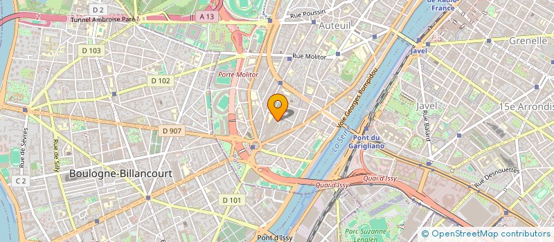 localisation de l'entreprise SCCV MONTREUIL MARCEAU à PARIS