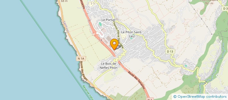 localisation de l'entreprise SCCV NA 01 à SAINT-LEU