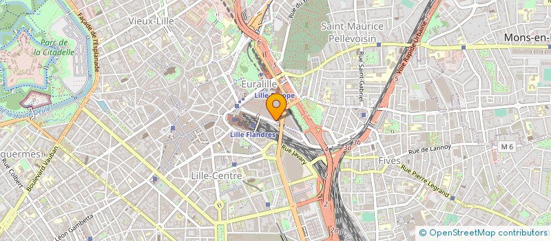 localisation de l'entreprise SCCV NACARAT EURATLANTIQUE  LILLE