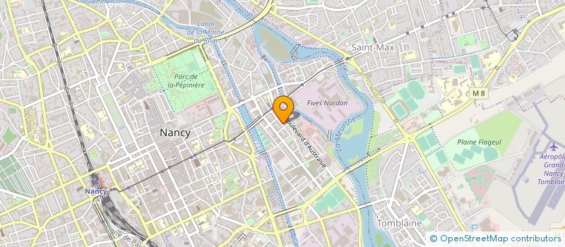 localisation de l'entreprise SCCV NANCY VICTOR à NANCY