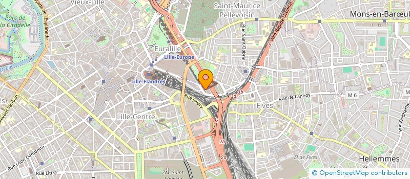 localisation de l'entreprise SCCV NANTES MOULIN LAMBERT  LILLE