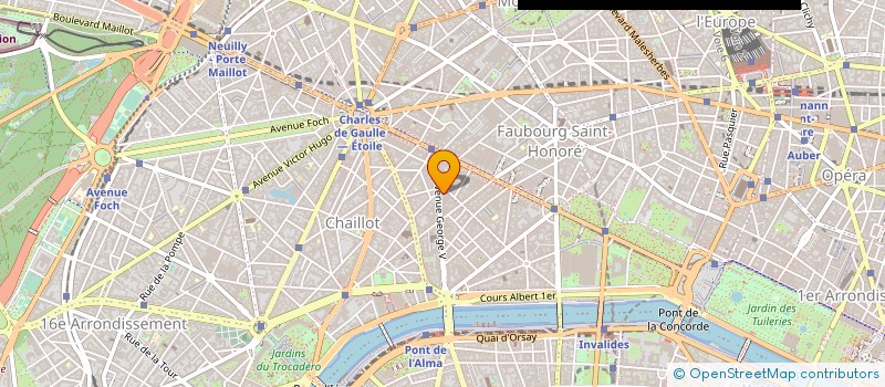 localisation de l'entreprise SCCV NATUR'BOISSIERE à PARIS