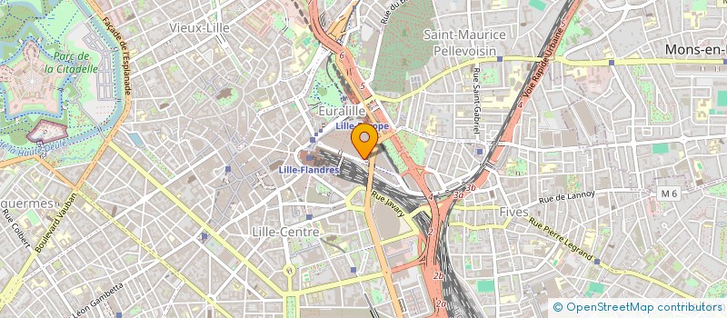 localisation de l'entreprise SCCV NEPTUNE GRAND LARGE  LILLE