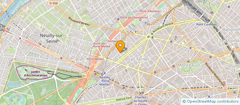 localisation de l'entreprise SCCV NEUILLY 31 PONT à PARIS