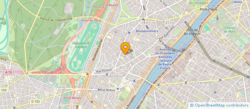 localisation de l'entreprise SCCV NEW CITY MANSART à PARIS
