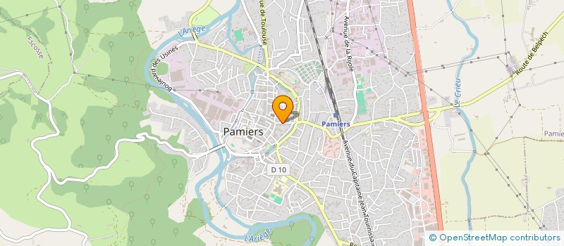 localisation de l'entreprise SCCV NGS à PAMIERS