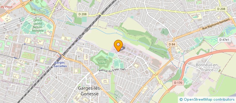 localisation de l'entreprise SCCV NOA à GARGES-LES-GONESSE
