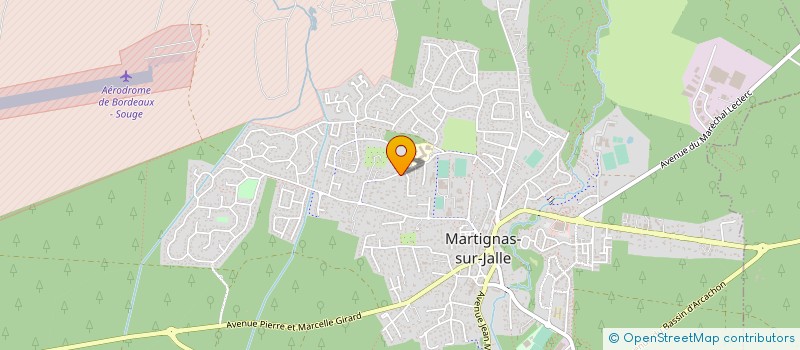 localisation de l'entreprise SCCV NOEUD PAPILLON DU MEDOC  MARTIGNAS-SUR-JALLE