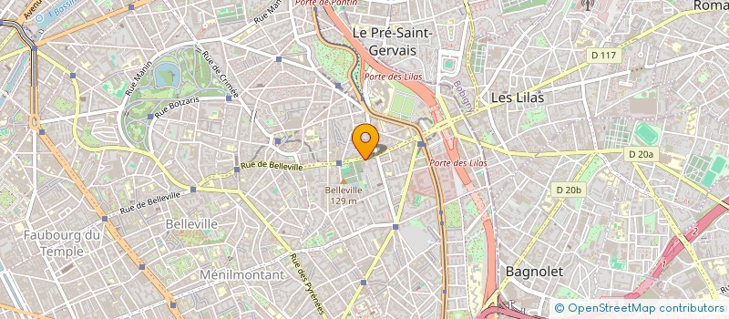 localisation de l'entreprise SCCV NOISY LE SEC 86 FONTAINE  PARIS