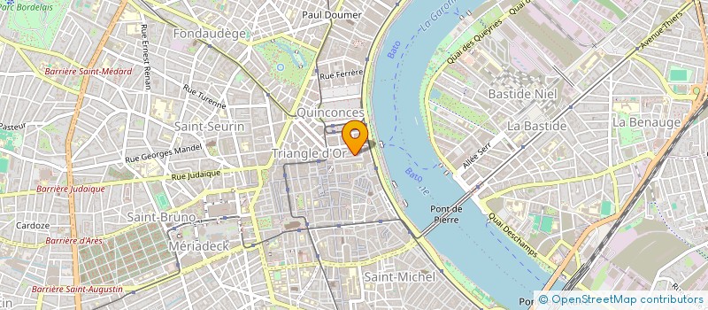 localisation de l'entreprise SCCV NP003 à BORDEAUX