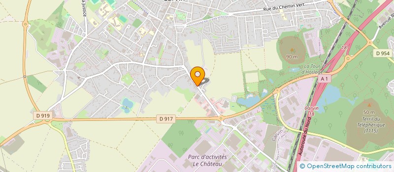 localisation de l'entreprise SCCV OGARA 4  CARVIN