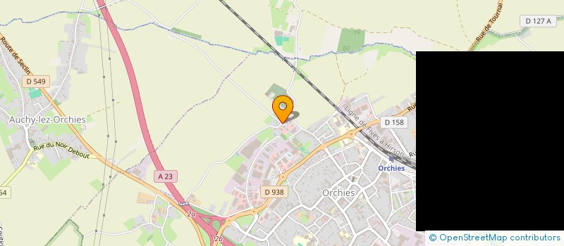 localisation de l'entreprise SCCV OIGNIES 1  ORCHIES