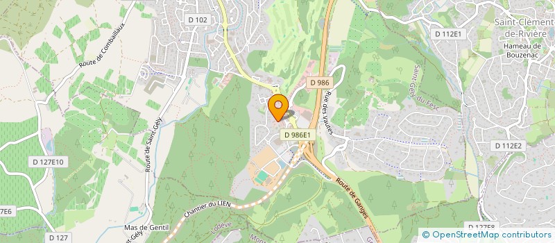 localisation de l'entreprise SCCV OLIVIA à MONTPELLIER