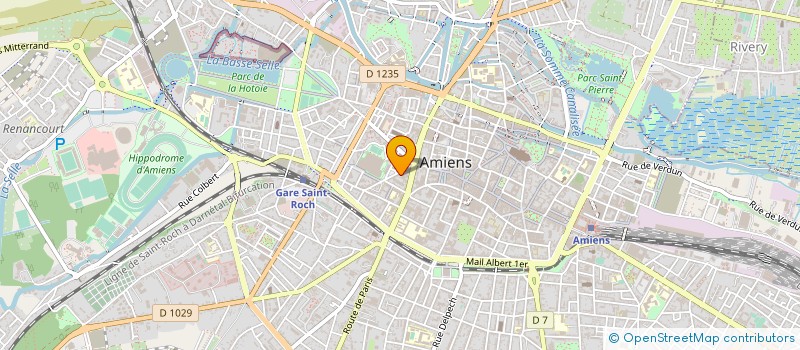 localisation de l'entreprise SCCV OPHELIE à AMIENS