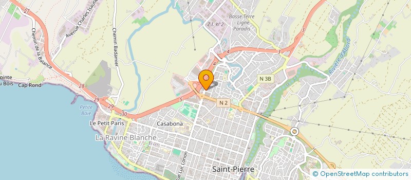 localisation de l'entreprise SCCV ORIGINE à SAINT-PIERRE