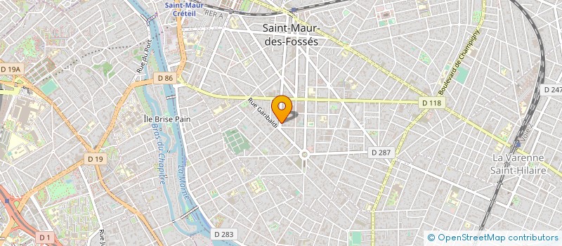 localisation de l'entreprise SCCV ORPHALESE PONT-D'ARGENTEUIL 7 à SAINT-MAUR-DES-FOSSES