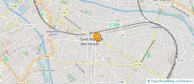 localisation de l'entreprise SCCV ORPHALESE VITRY 104 à SAINT-MAUR-DES-FOSSES