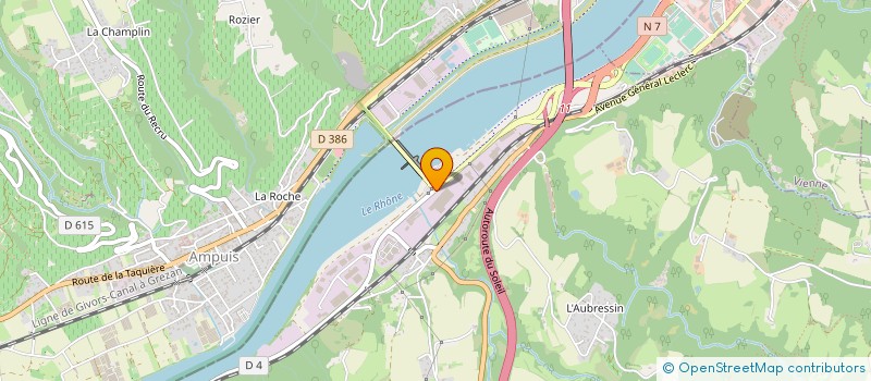 localisation de l'entreprise SCCV ORPHEE  REVENTIN-VAUGRIS