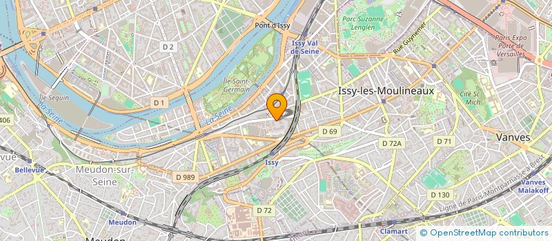 localisation de l'entreprise SCCV ORSAY CORBEVILLE T7 T9  ISSY-LES-MOULINEAUX