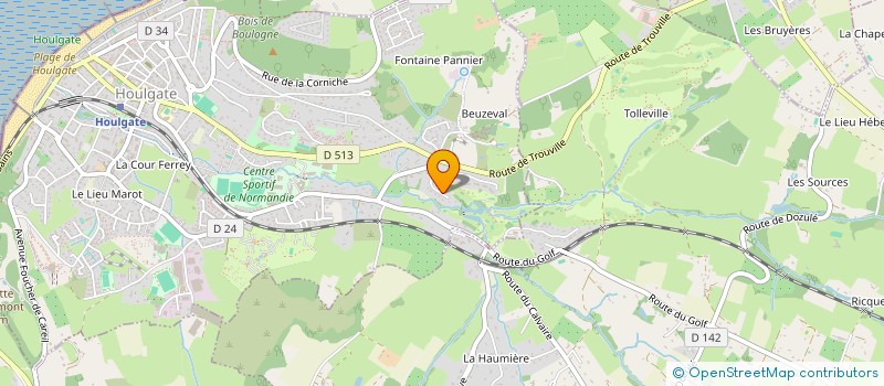 localisation de l'entreprise SCCV ORSON J M P L  HOULGATE