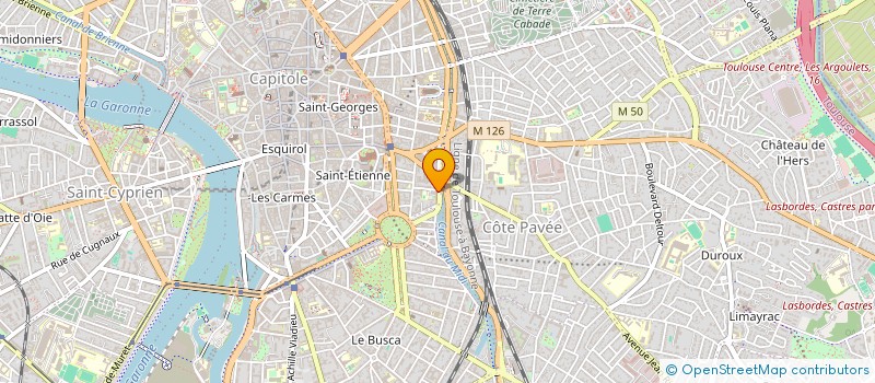 localisation de l'entreprise SCCV PAAG RENARD  TOULOUSE