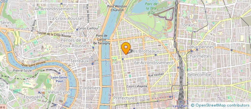 localisation de l'entreprise SCCV PARC AEROPOSTALE  LYON