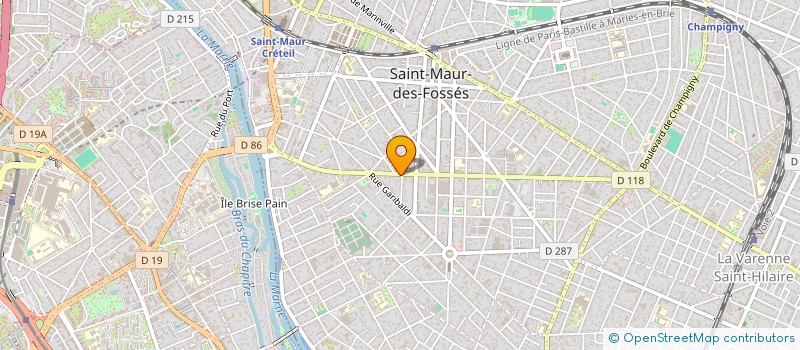 localisation de l'entreprise SCCV PARIS LILAS à SAINT-MAUR-DES-FOSSES