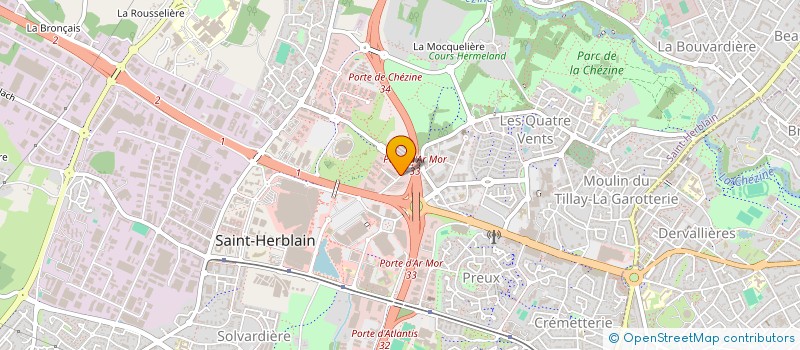 localisation de l'entreprise SCCV PASSERELLE à SAINT-HERBLAIN