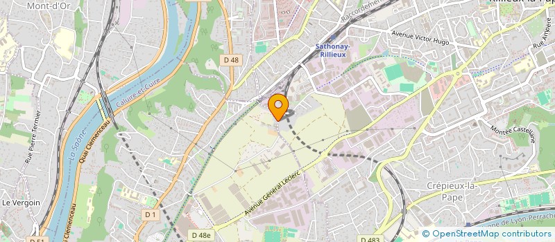 localisation de l'entreprise SCCV PASSERON à CALUIRE-ET-CUIRE