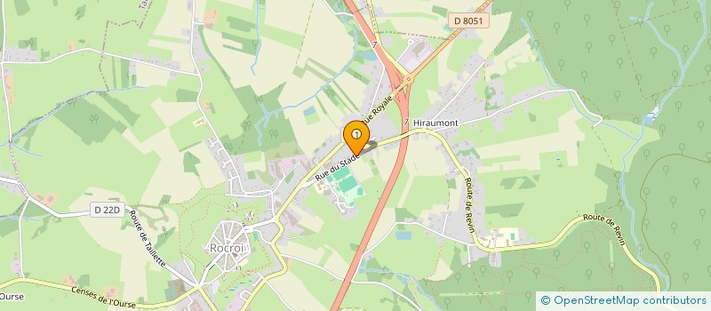 localisation de l'entreprise SCCV PCZ  ROCROI