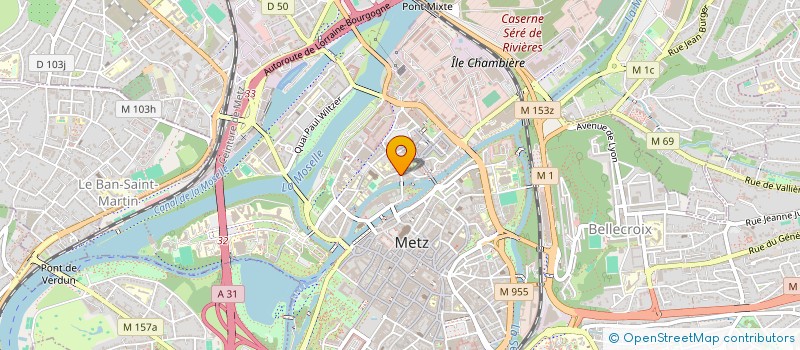 localisation de l'entreprise SCCV PELLOUTIER 21  METZ