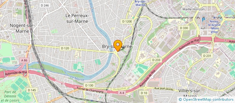 localisation de l'entreprise SCCV PERES CAMILLIENS  BRY-SUR-MARNE